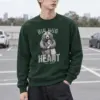 "Bear Hug Heart" Heavy Blend Unisex Crewneck Sweatshirt