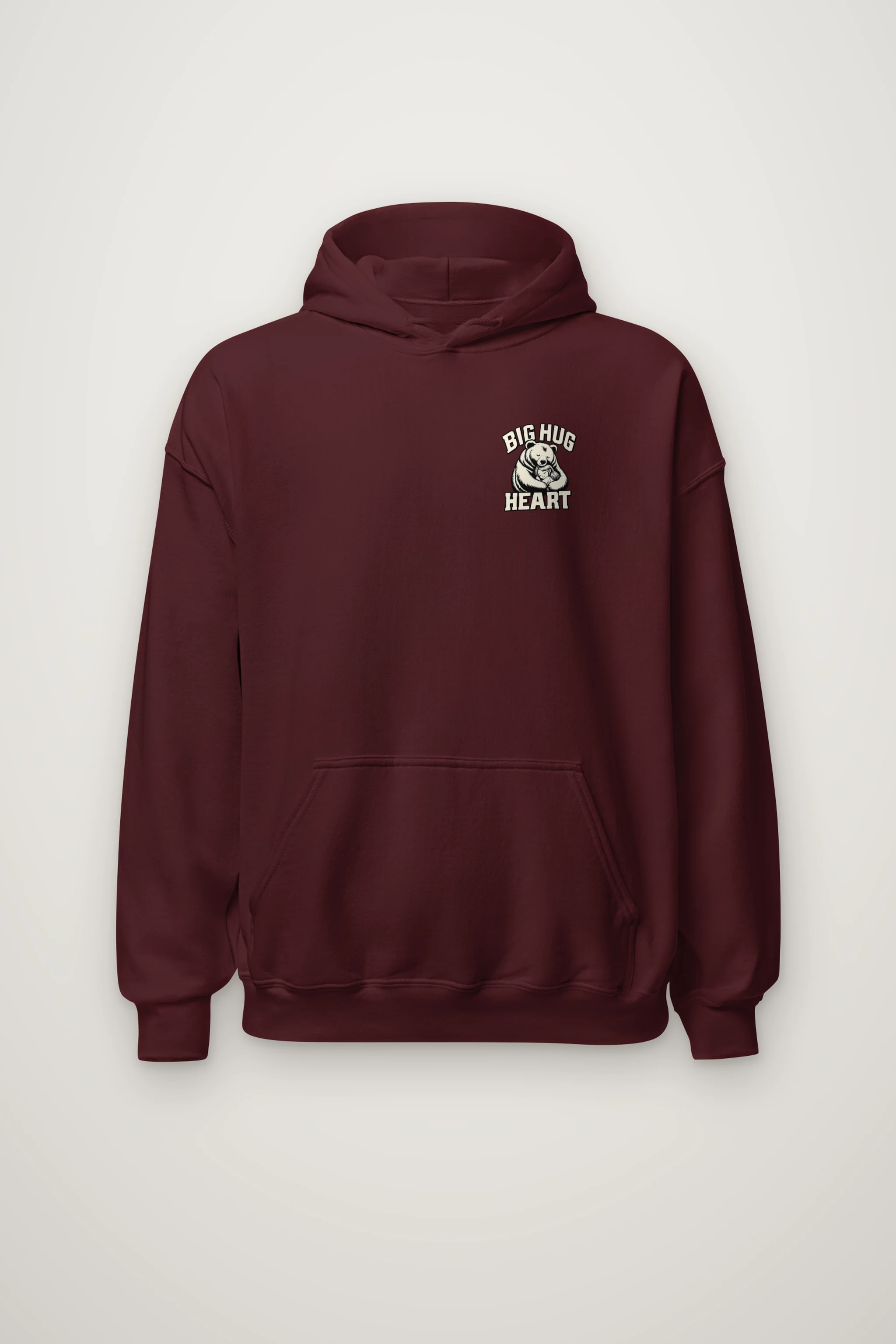 "Bear Hug Heart" Heavy Blend Unisex Pullover Hoodie