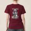 "Bear Hug Heart" Heavyweight Unisex Crewneck T-shirt