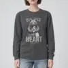 "Bear Hug Heart" Unisex Longsleeve T-shirt