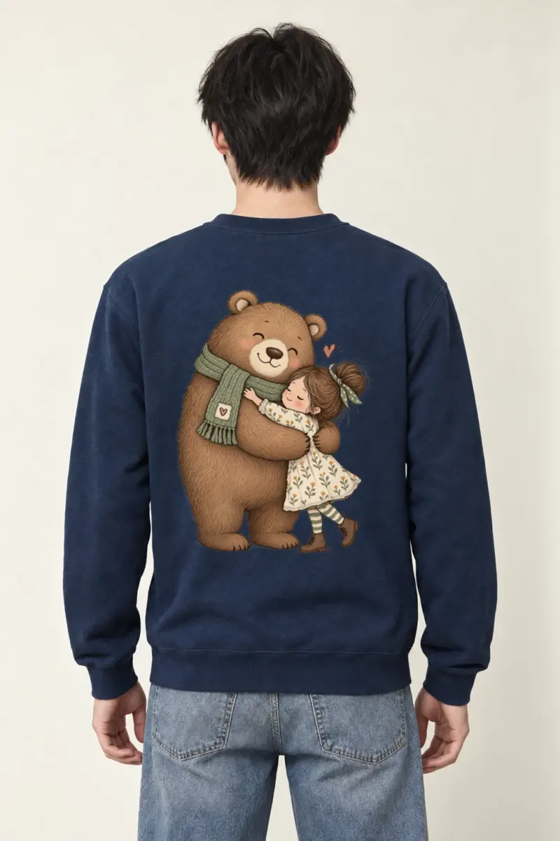 "Bear Hug Story" Heavy Blend Unisex Crewneck Sweatshirt