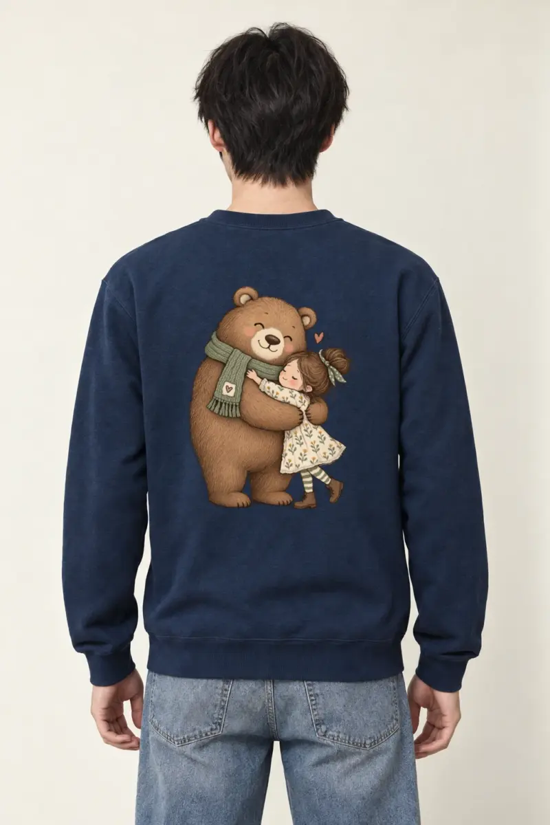 "Bear Hug Story" Heavy Blend Unisex Crewneck Sweatshirt