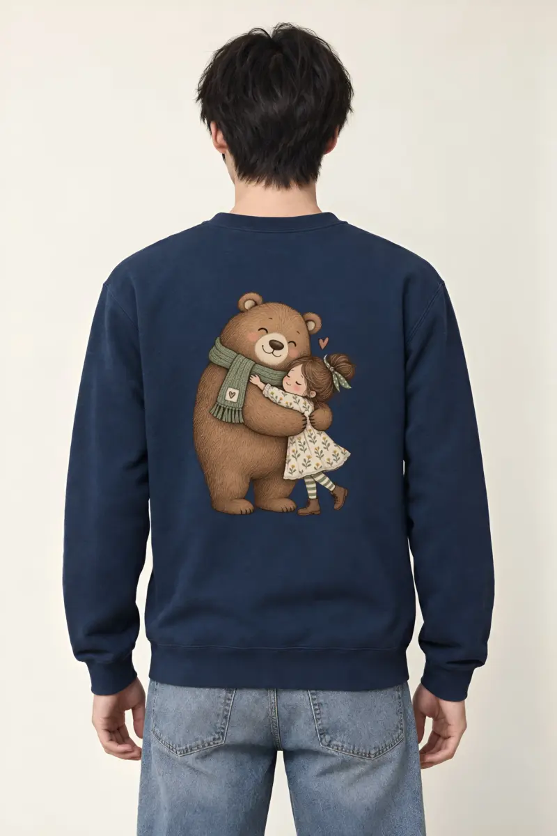 "Bear Hug Story" Heavy Blend Unisex Crewneck Sweatshirt