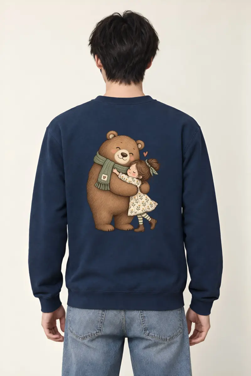 "Bear Hug Story" Heavy Blend Unisex Crewneck Sweatshirt