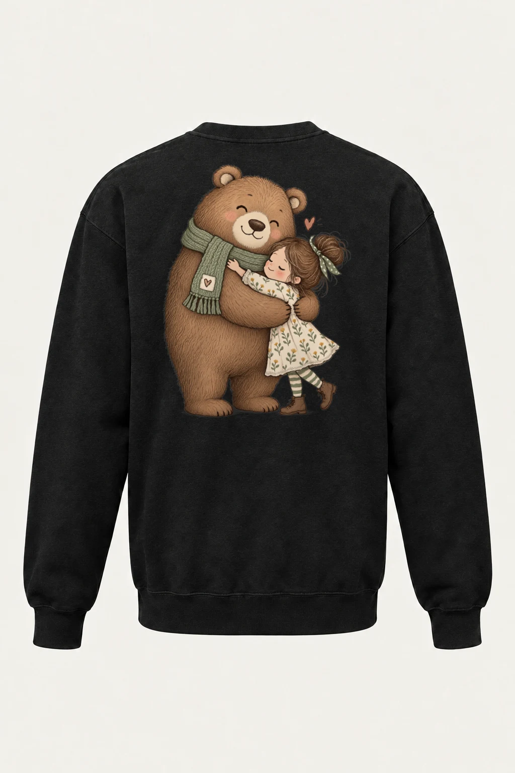 "Bear Hug Story" Heavy Blend Unisex Crewneck Sweatshirt | Gildan 18000