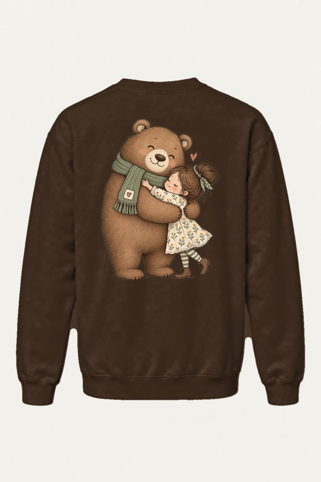"Bear Hug Story" Heavy Blend Unisex Crewneck Sweatshirt | Gildan 18000
