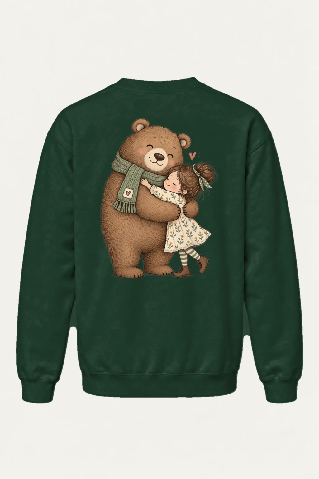 "Bear Hug Story" Heavy Blend Unisex Crewneck Sweatshirt | Gildan 18000