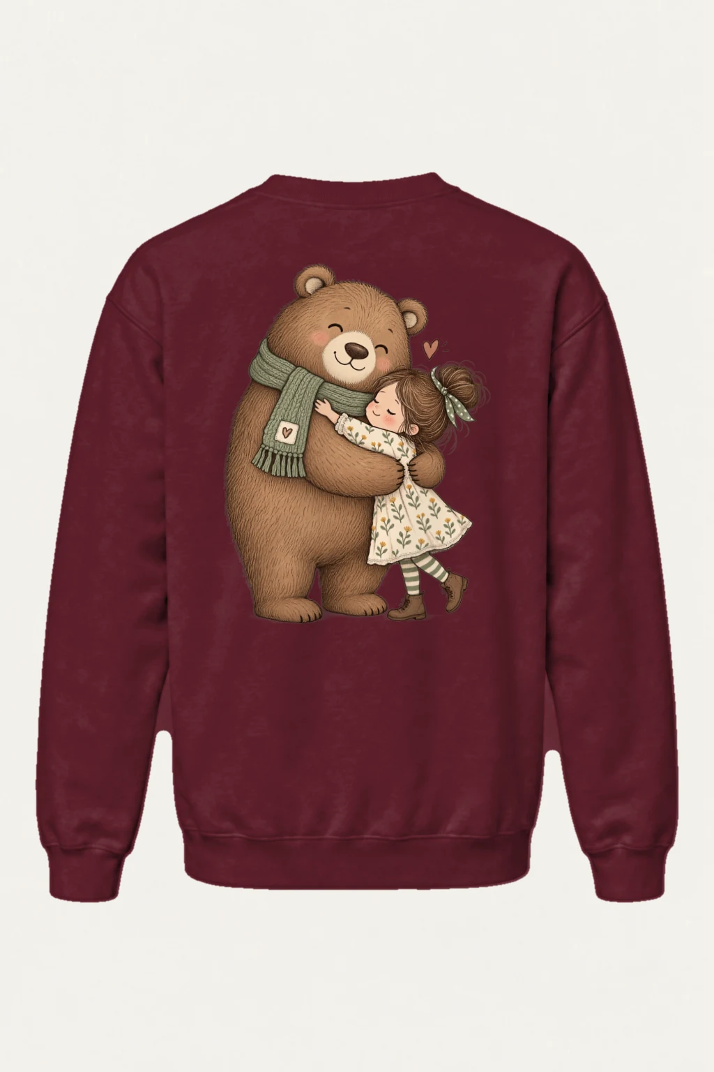 "Bear Hug Story" Heavy Blend Unisex Crewneck Sweatshirt | Gildan 18000
