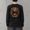 "Sleepy Coffee Bear" Unisex Longsleeve T-shirt | Gildan 2400