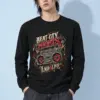 "Beat City Nights" Unisex Longsleeve T-shirt