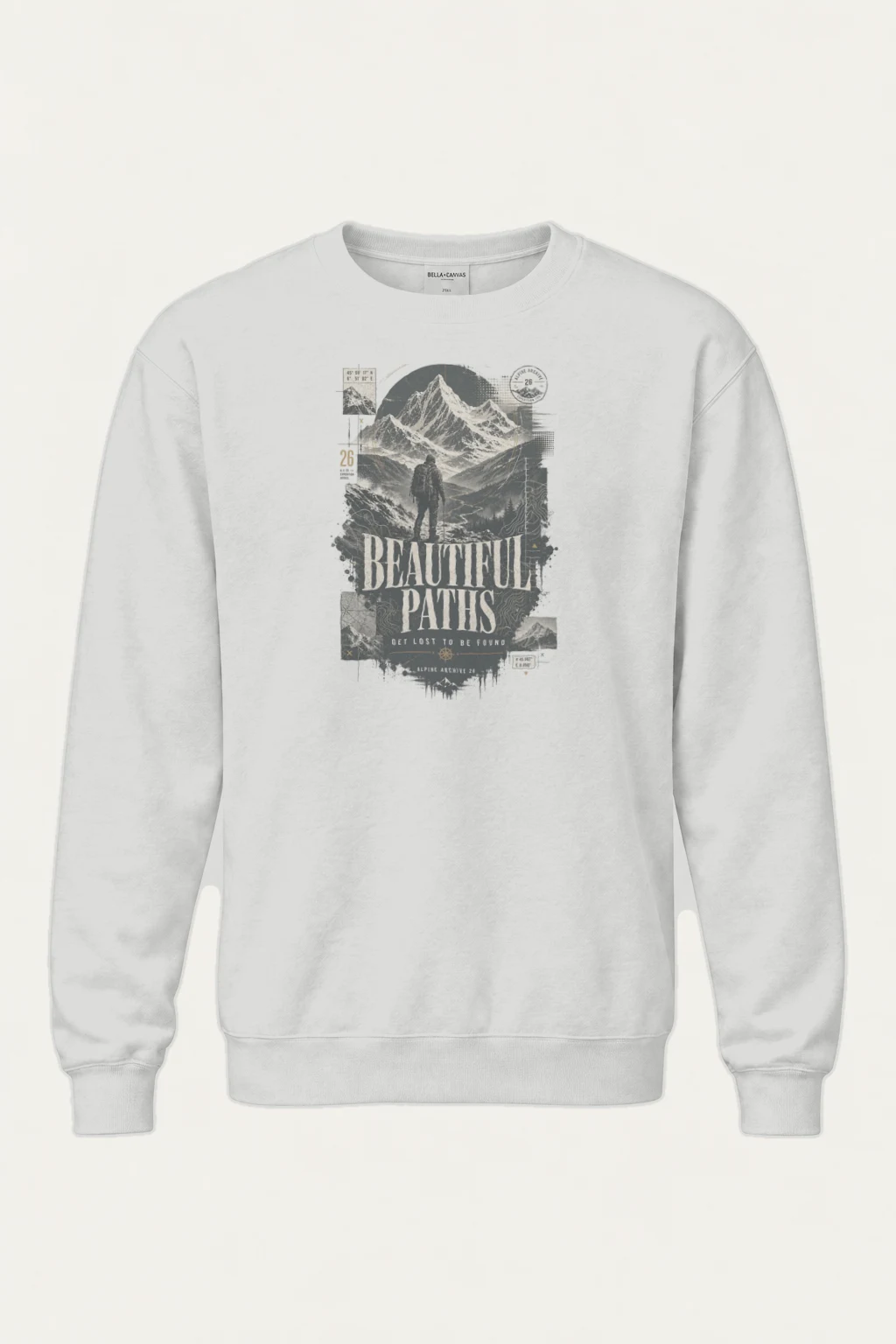 "Beautiful Paths" Heavy Blend Unisex Crewneck Sweatshirt | Gildan 18000