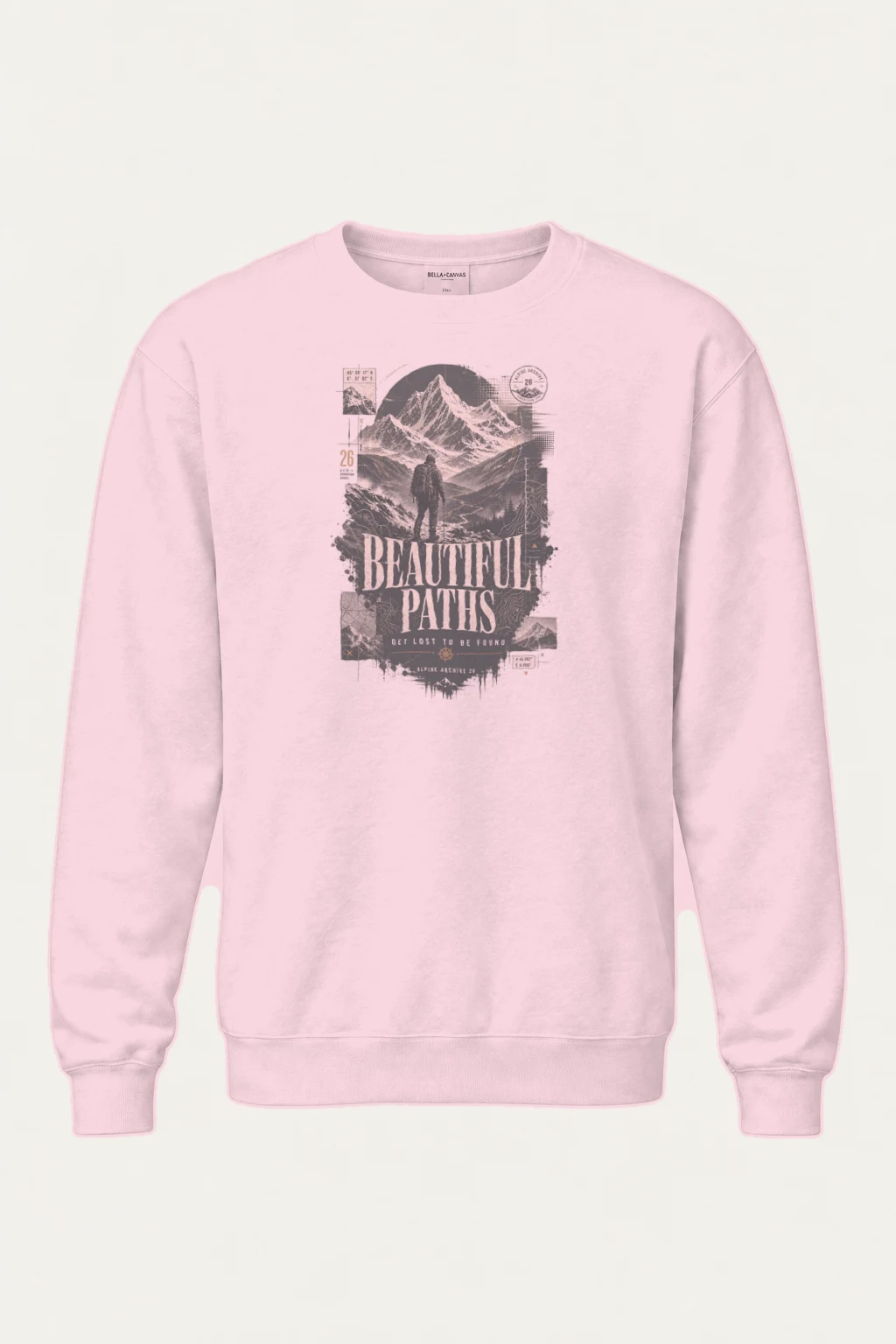 "Beautiful Paths" Heavy Blend Unisex Crewneck Sweatshirt | Gildan 18000