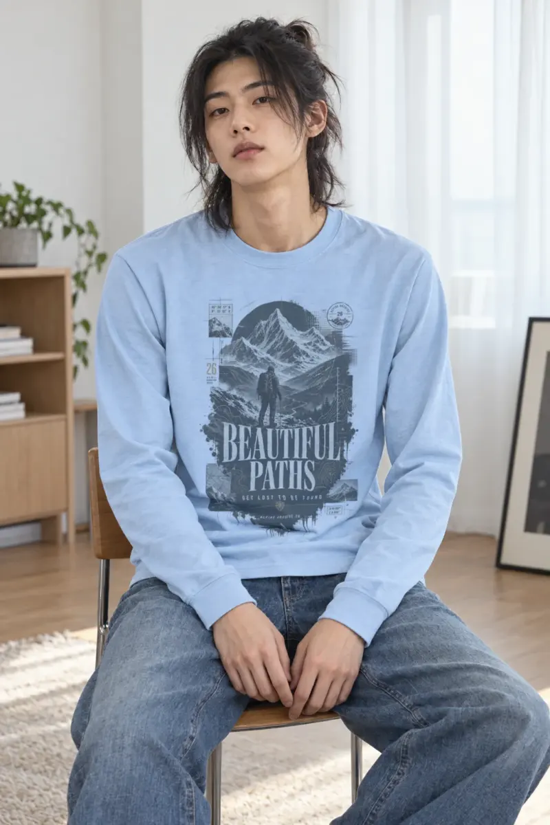 "Beautiful Paths" Unisex Longsleeve T-shirt