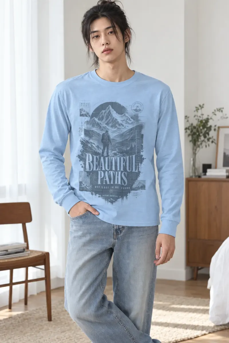 "Beautiful Paths" Unisex Longsleeve T-shirt