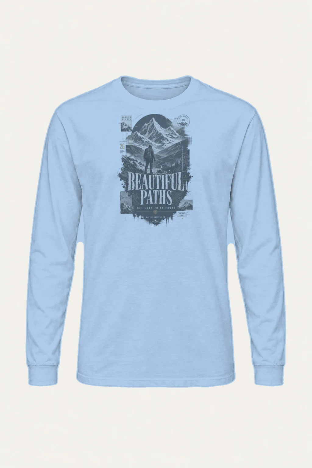 "Beautiful Paths" Unisex Longsleeve T-shirt | Gildan 2400