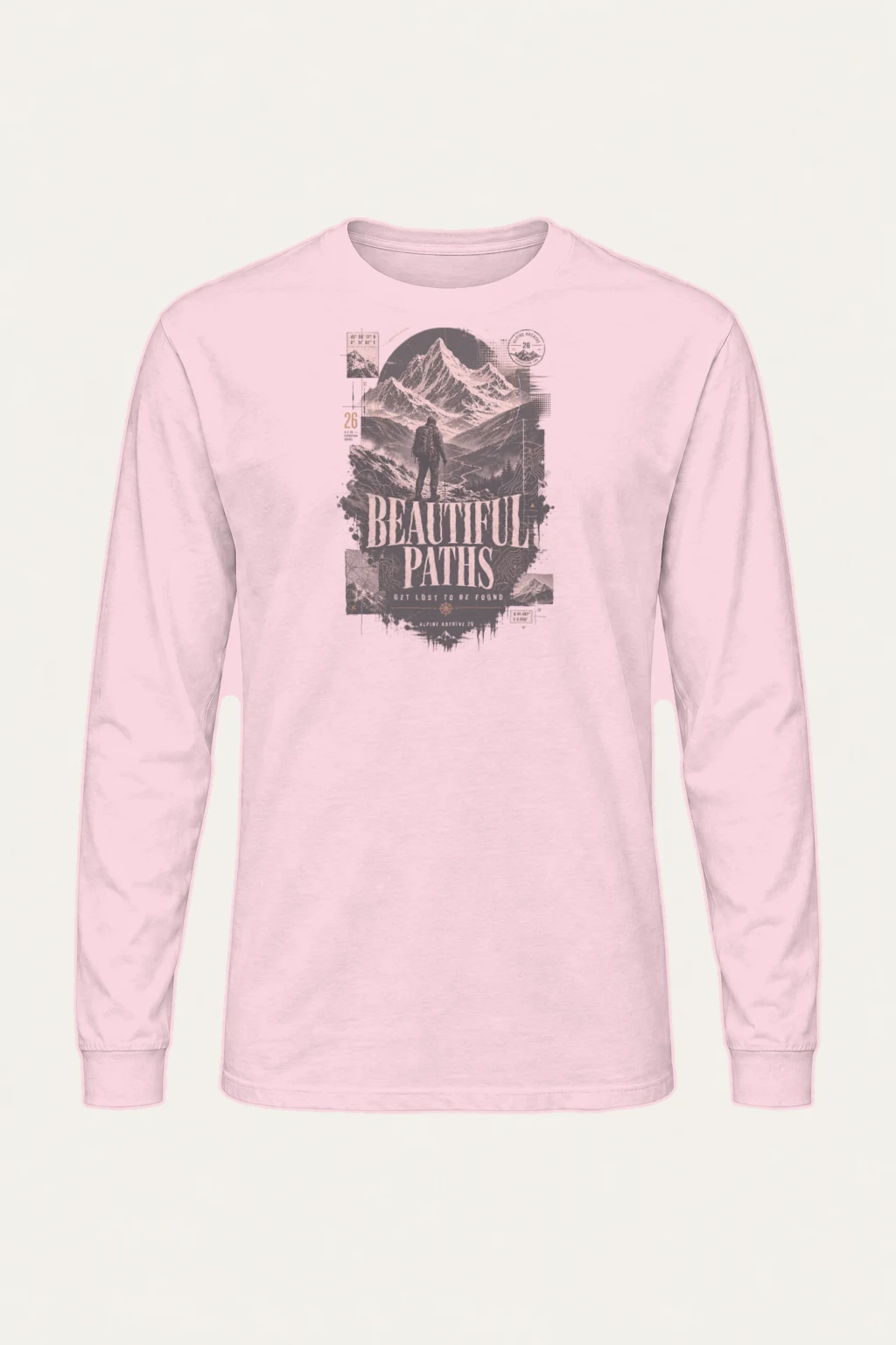 "Beautiful Paths" Unisex Longsleeve T-shirt | Gildan 2400