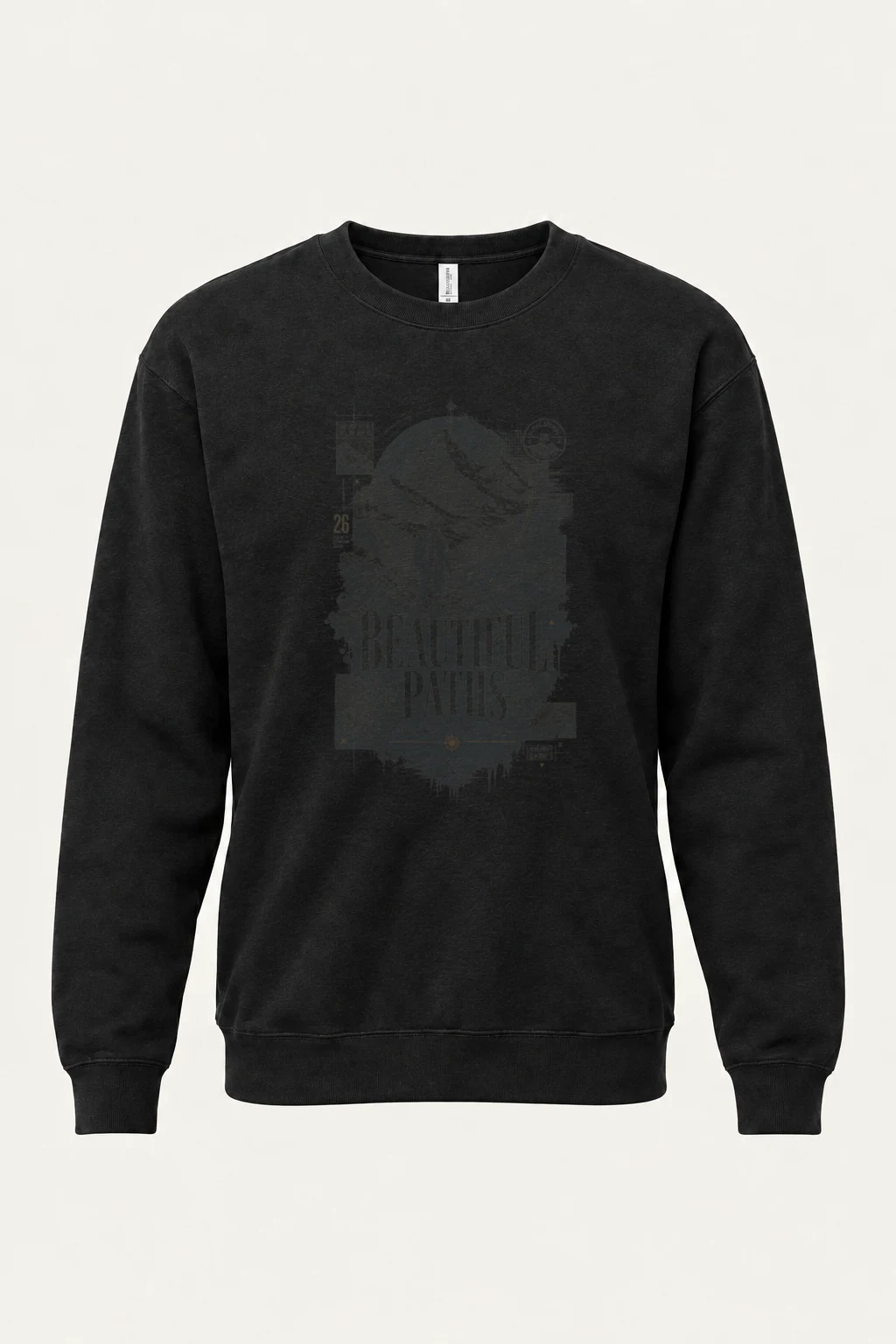 "Beautiful Paths" Unisex Sponge Fleece Crewneck Sweatshirt | Bella + Canvas 3901