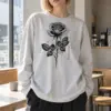 "Beautiful Rose" Unisex Longsleeve T-shirt | Gildan 2400