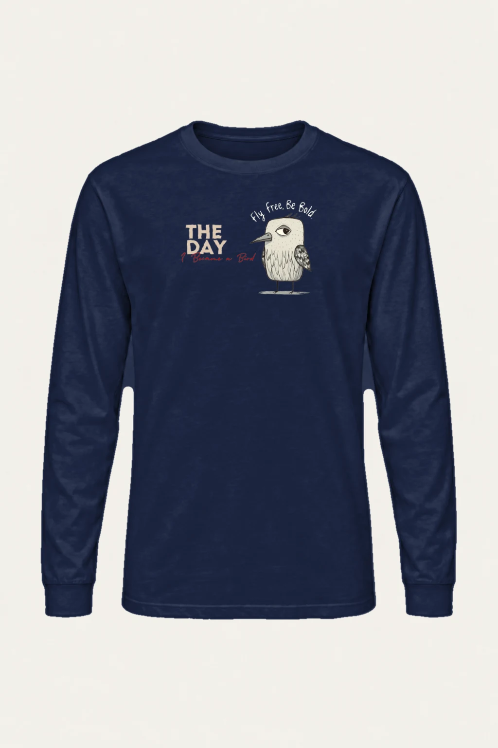 "Became A Bird" Unisex Longsleeve T-shirt | Gildan 2400