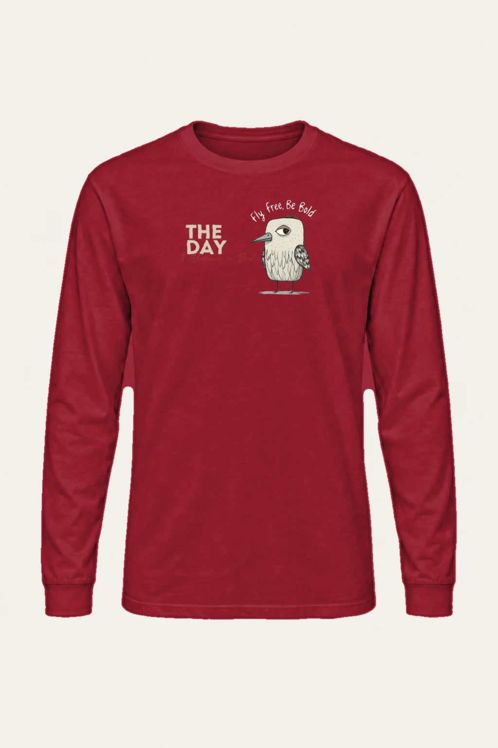 "Became A Bird" Unisex Longsleeve T-shirt | Gildan 2400