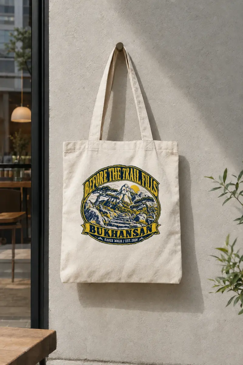 “Before The Trail Fills” Classic Cotton Tote Bag