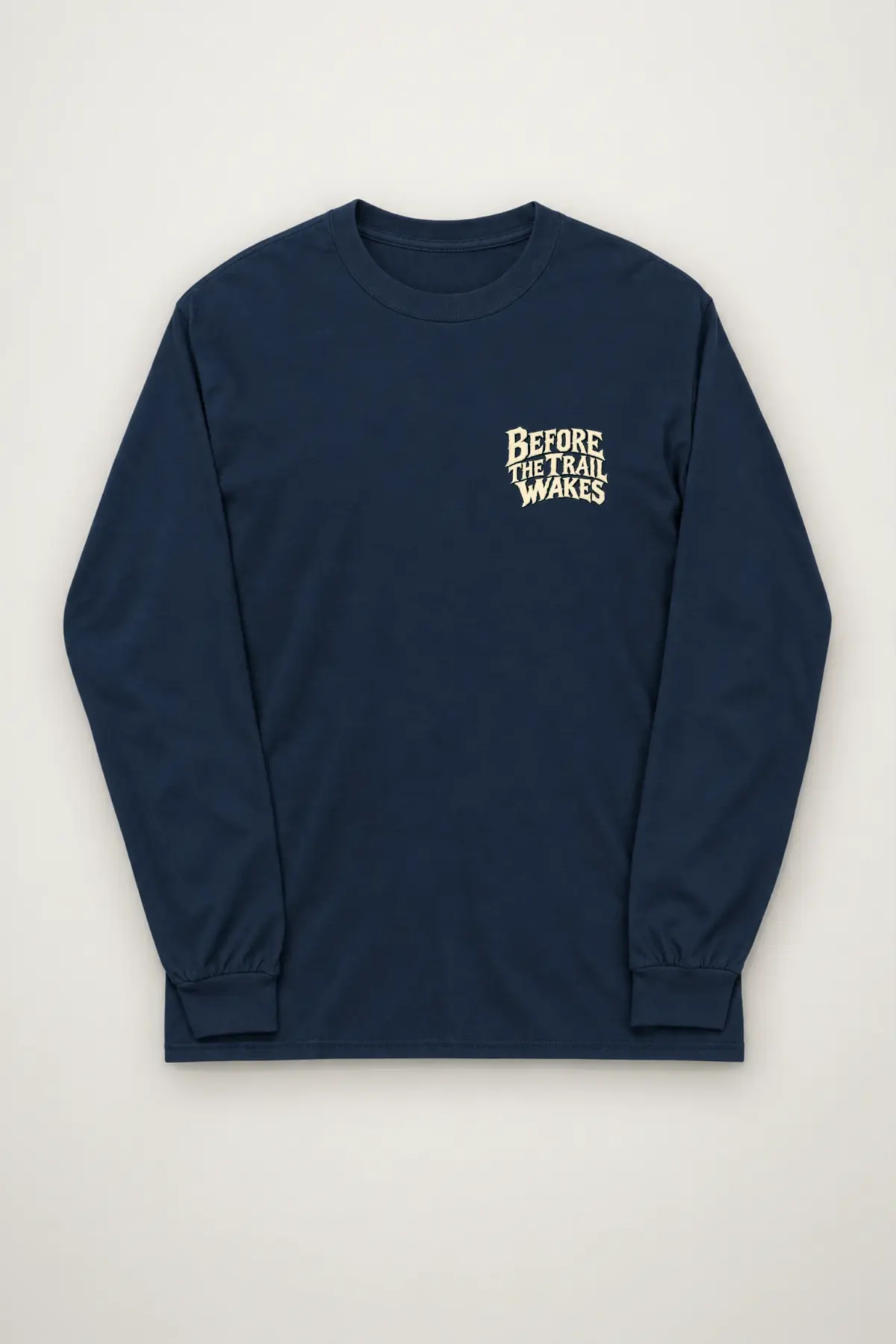 "Before the Trail Wakes" Unisex Longsleeve T-shirt