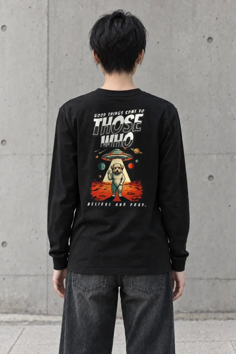 "Believe And Pray" Unisex Longsleeve T-shirt | Gildan 2400