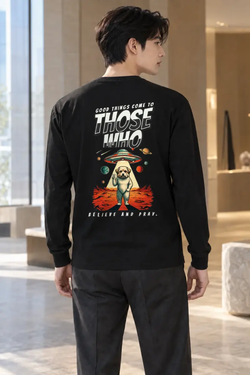 "Believe And Pray" Unisex Longsleeve T-shirt | Gildan 2400