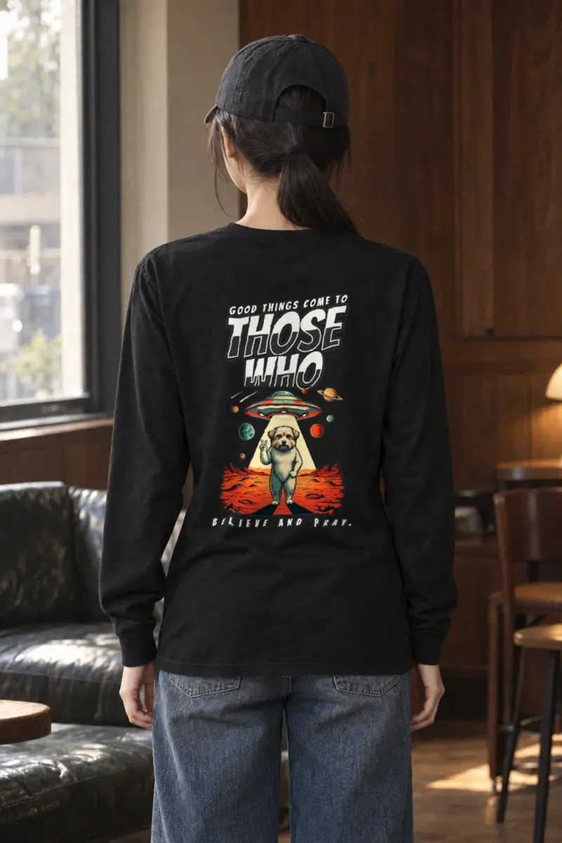 "Believe And Pray" Unisex Longsleeve T-shirt