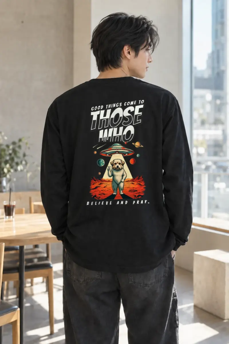 "Believe And Pray" Unisex Longsleeve T-shirt | Gildan 2400
