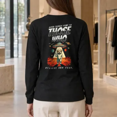 "Believe And Pray" Unisex Longsleeve T-shirt | Gildan 2400