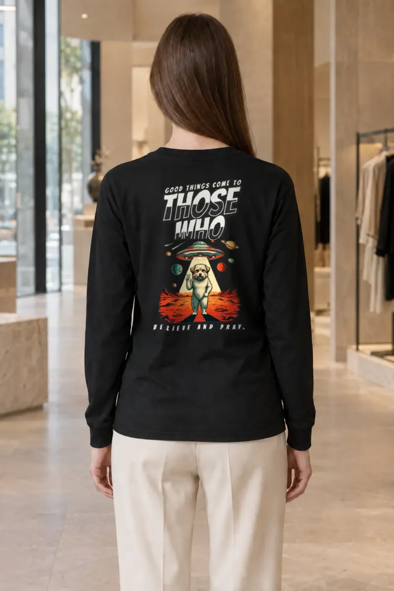 "Believe And Pray" Unisex Longsleeve T-shirt | Gildan 2400
