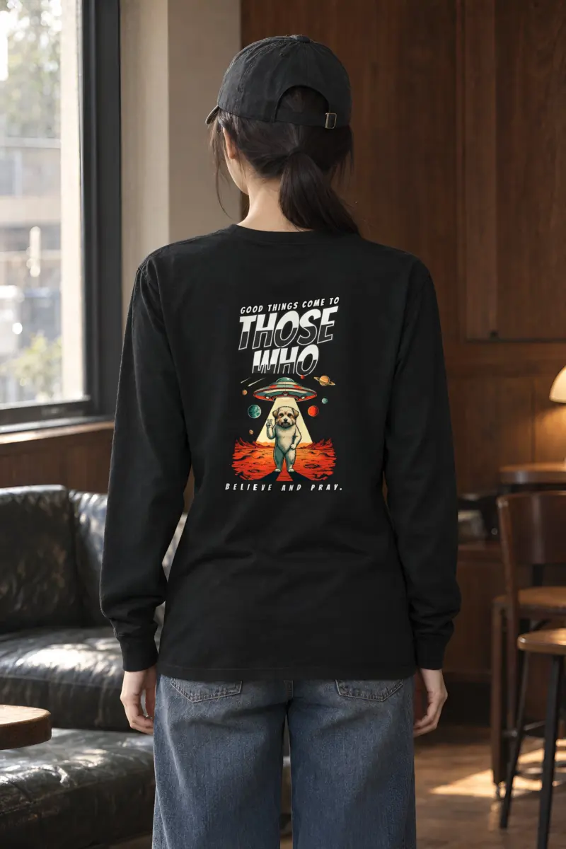 "Believe And Pray" Unisex Longsleeve T-shirt