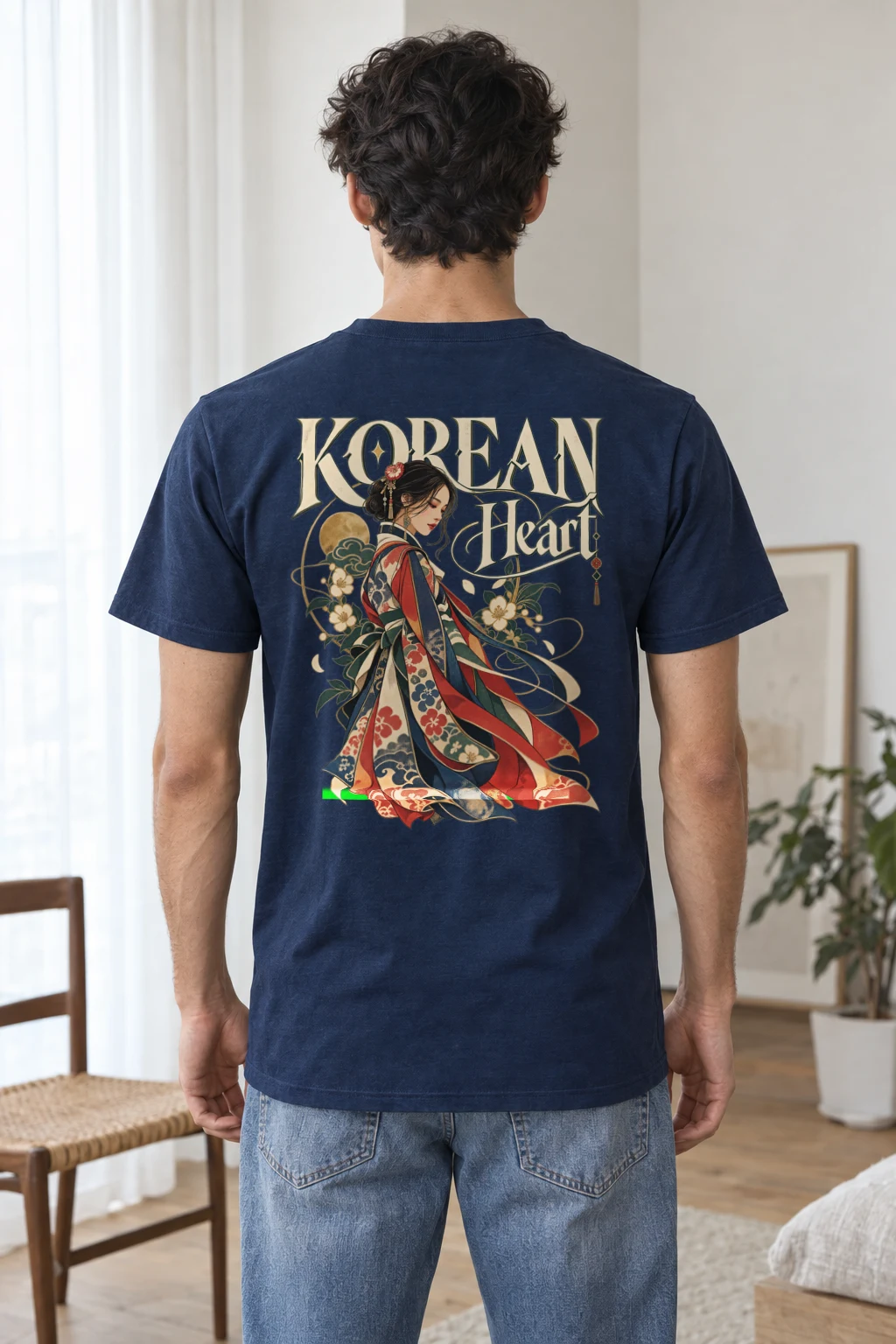 "Believe In Your Heart" Heavyweight Unisex Crewneck T-shirt | Gildan 5000