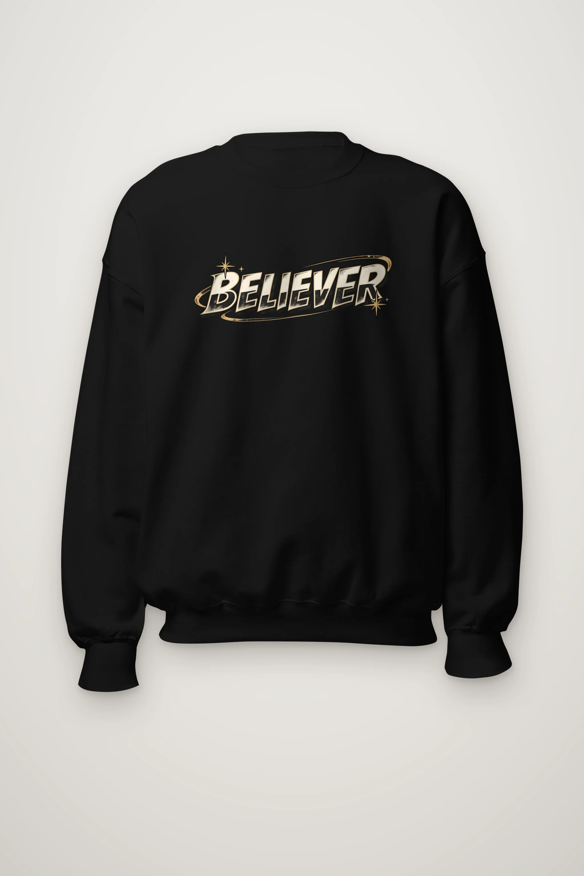 "Believer Starburst" Heavy Blend Unisex Crewneck Sweatshirt