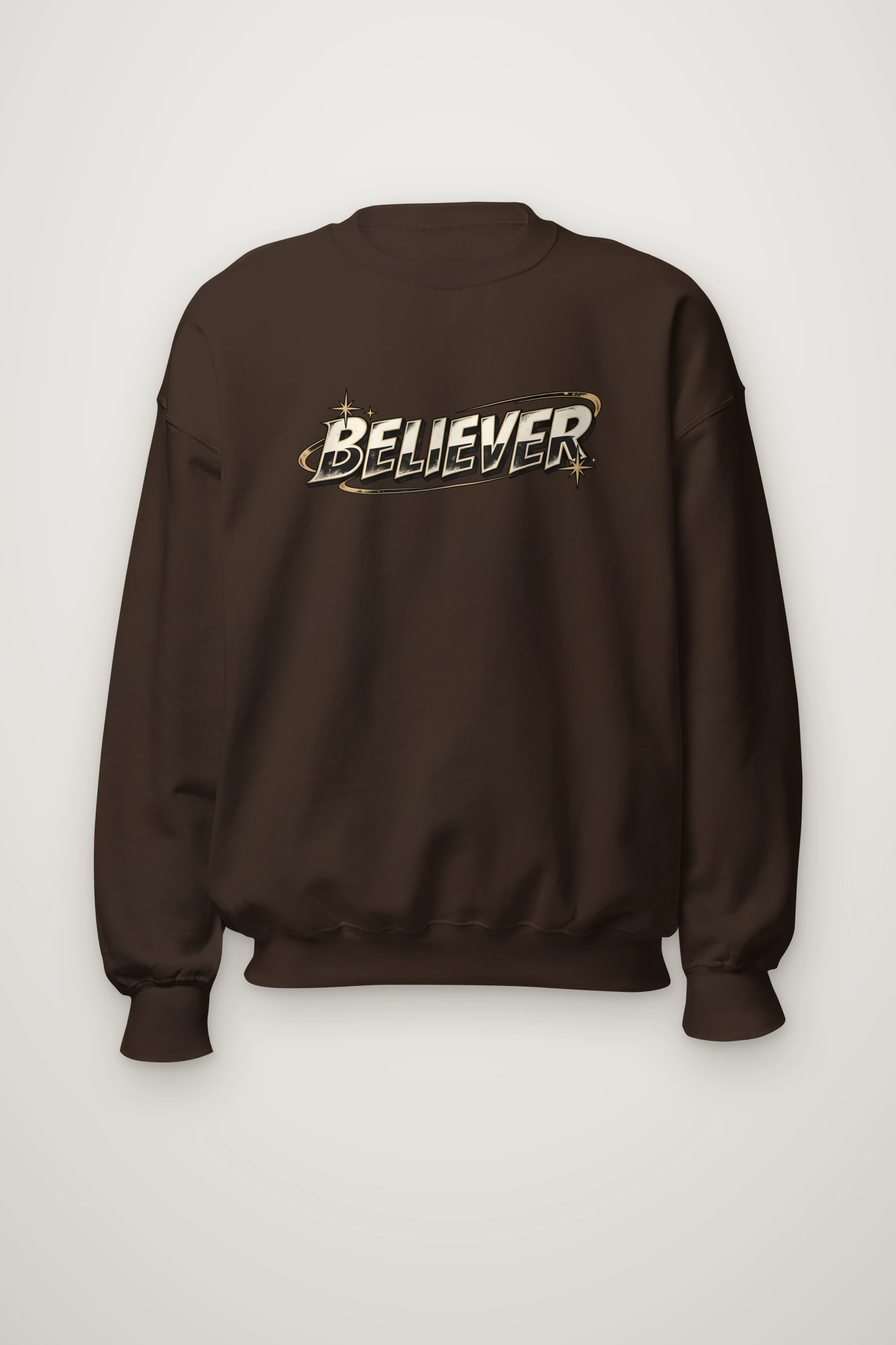 "Believer Starburst" Heavy Blend Unisex Crewneck Sweatshirt