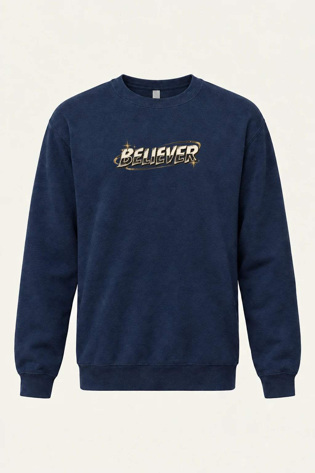 "Believer Starburst" Heavy Blend Unisex Crewneck Sweatshirt | Gildan 18000