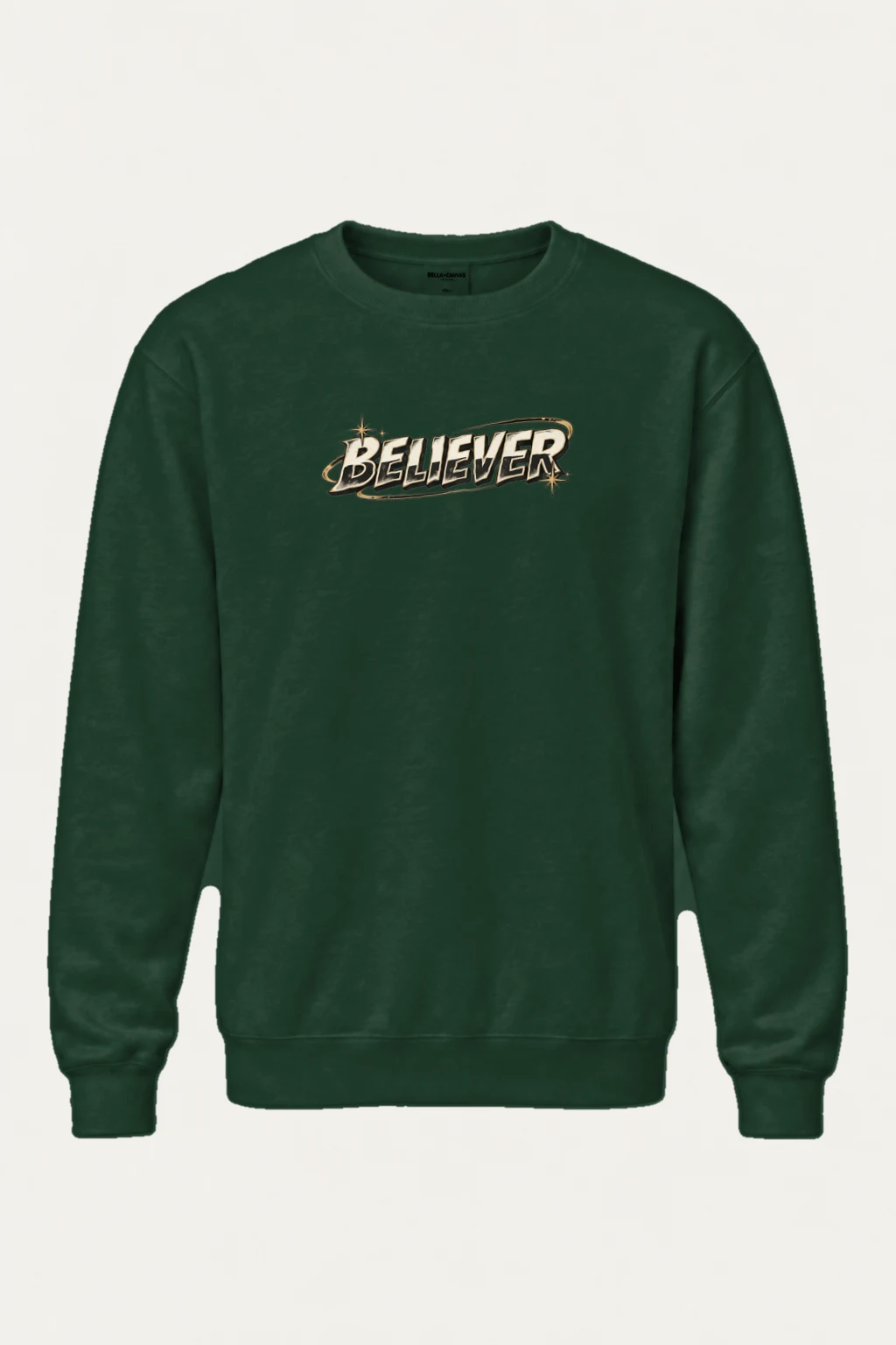 "Believer Starburst" Heavy Blend Unisex Crewneck Sweatshirt | Gildan 18000