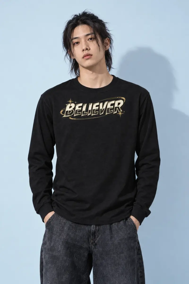 "Believer Starburst" Unisex Longsleeve T-shirt