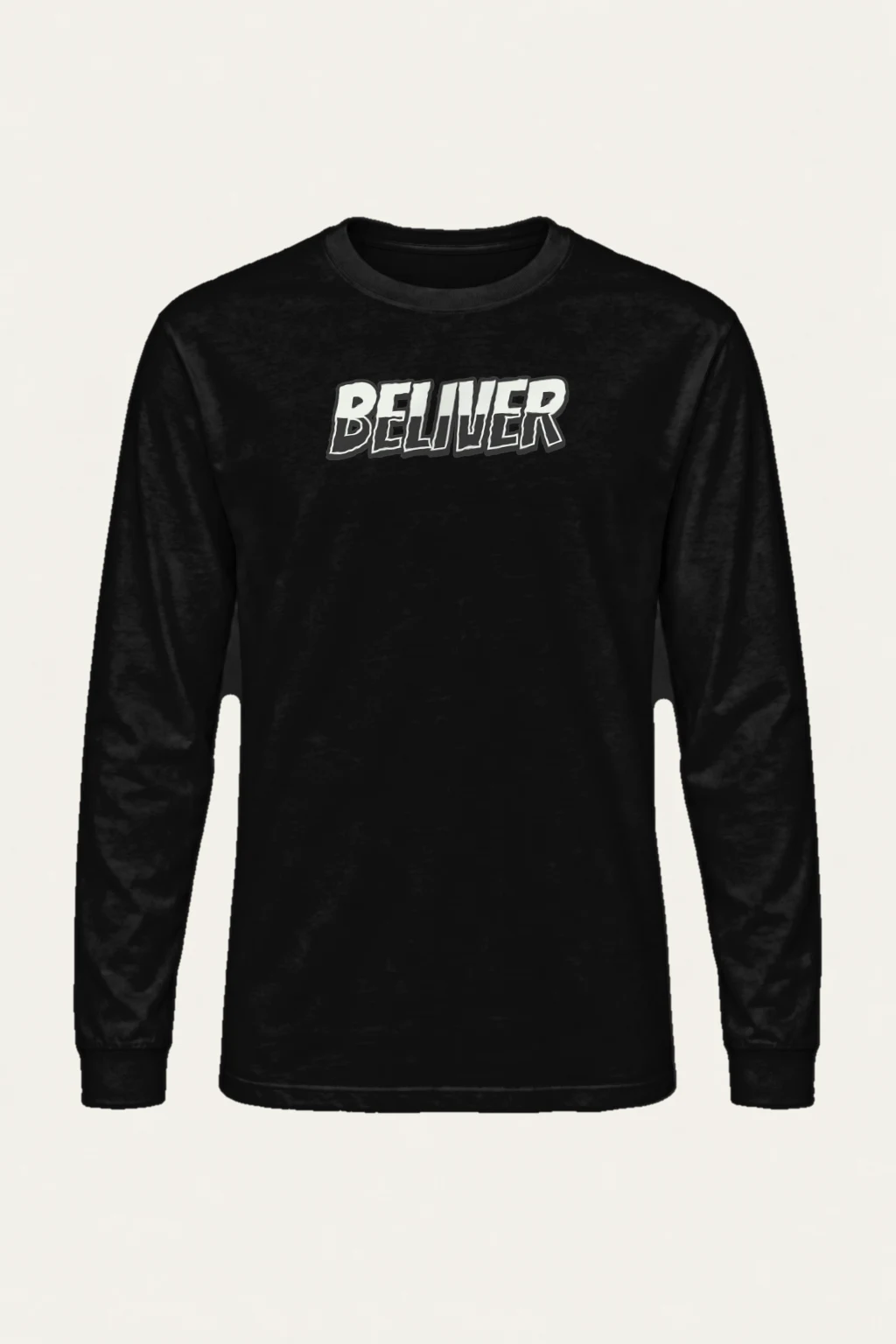 "Beller Varsity Lettering" Unisex Longsleeve T-shirt | Gildan 2400