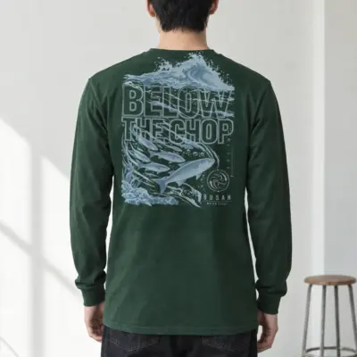 "Below The Chop" Unisex Longsleeve T-shirt