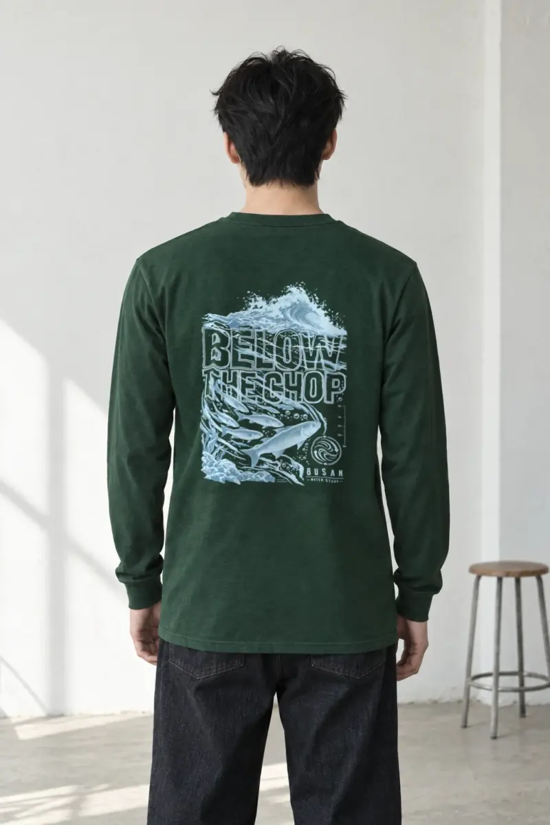 "Below The Chop" Unisex Longsleeve T-shirt