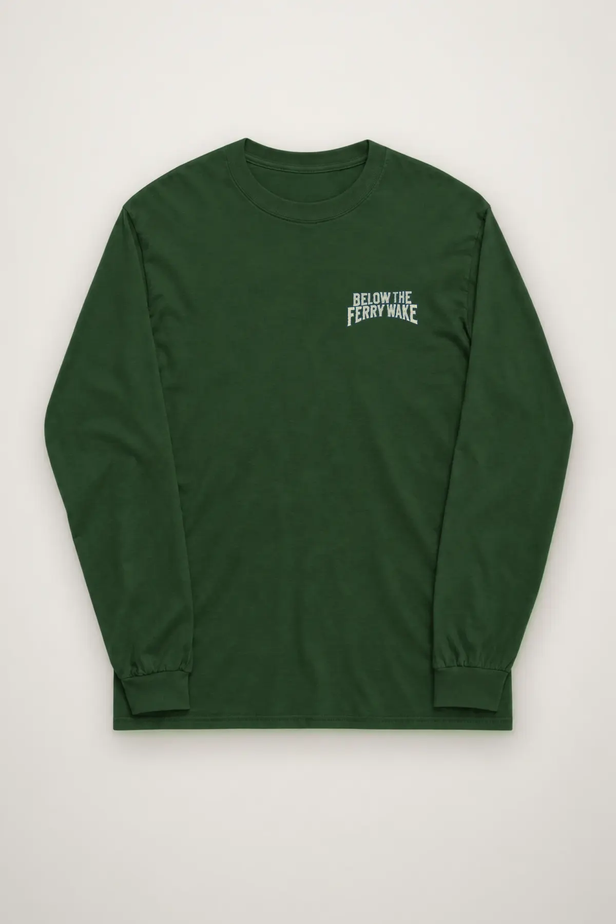 "Below the Ferry Wake" Unisex Longsleeve T-shirt
