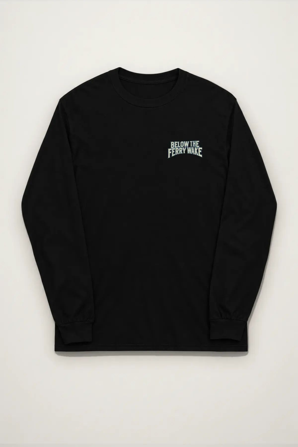 "Below the Ferry Wake" Unisex Longsleeve T-shirt