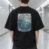 "Beneath the Last Wave" Men's Oversized Heavyweight Crewneck T-Shirt