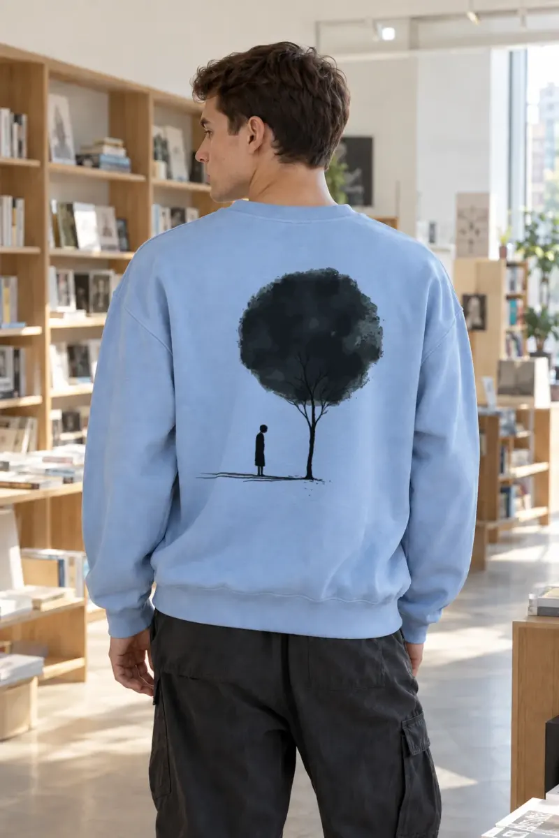 "Beneath The Tree" Heavy Blend Unisex Crewneck Sweatshirt | Gildan 18000