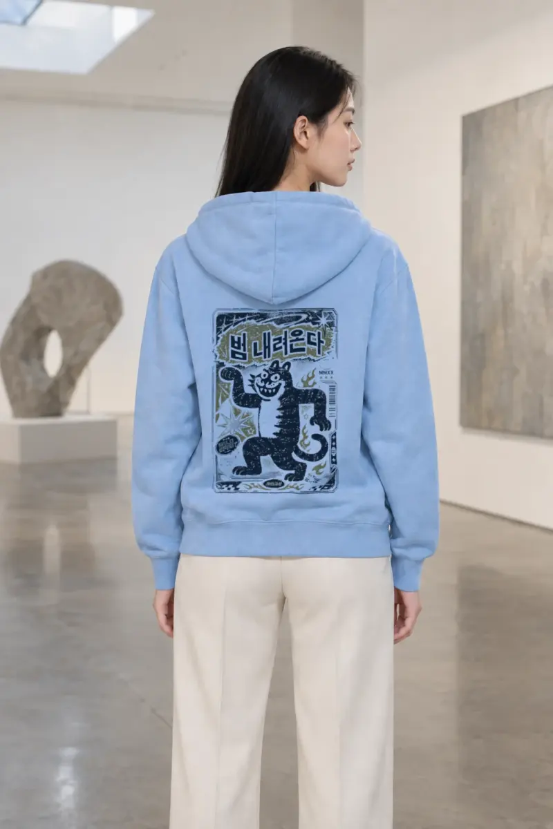 "Beom Naeryeonda Spirit" Heavy Blend Unisex Pullover Hoodie | Gildan 18500