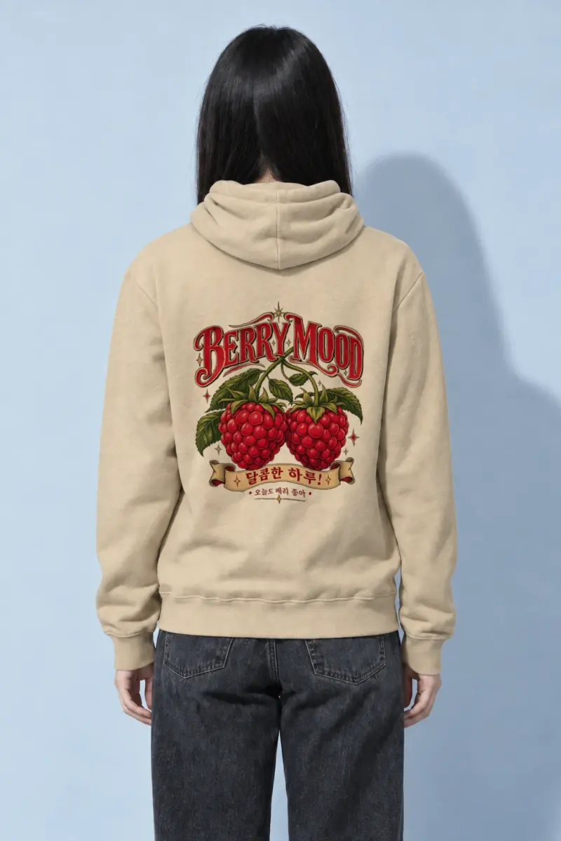 "Berry Mood" Heavy Blend Unisex Pullover Hoodie