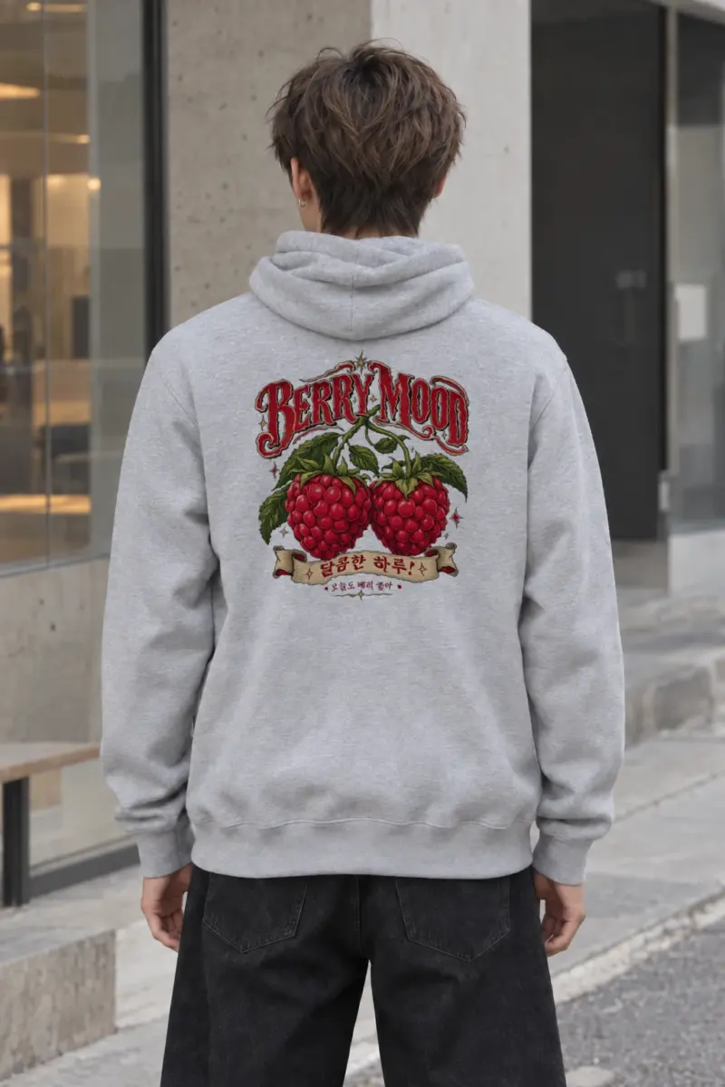 "Berry Mood" Heavy Blend Unisex Pullover Hoodie