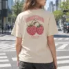 "Berry Mood" Heavyweight Unisex Crewneck T-shirt | Gildan 5000